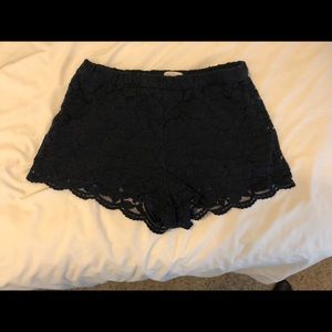Lace Abercrombie & Fitch shorts